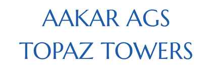 Aakar AGS Topaz Towers Logo