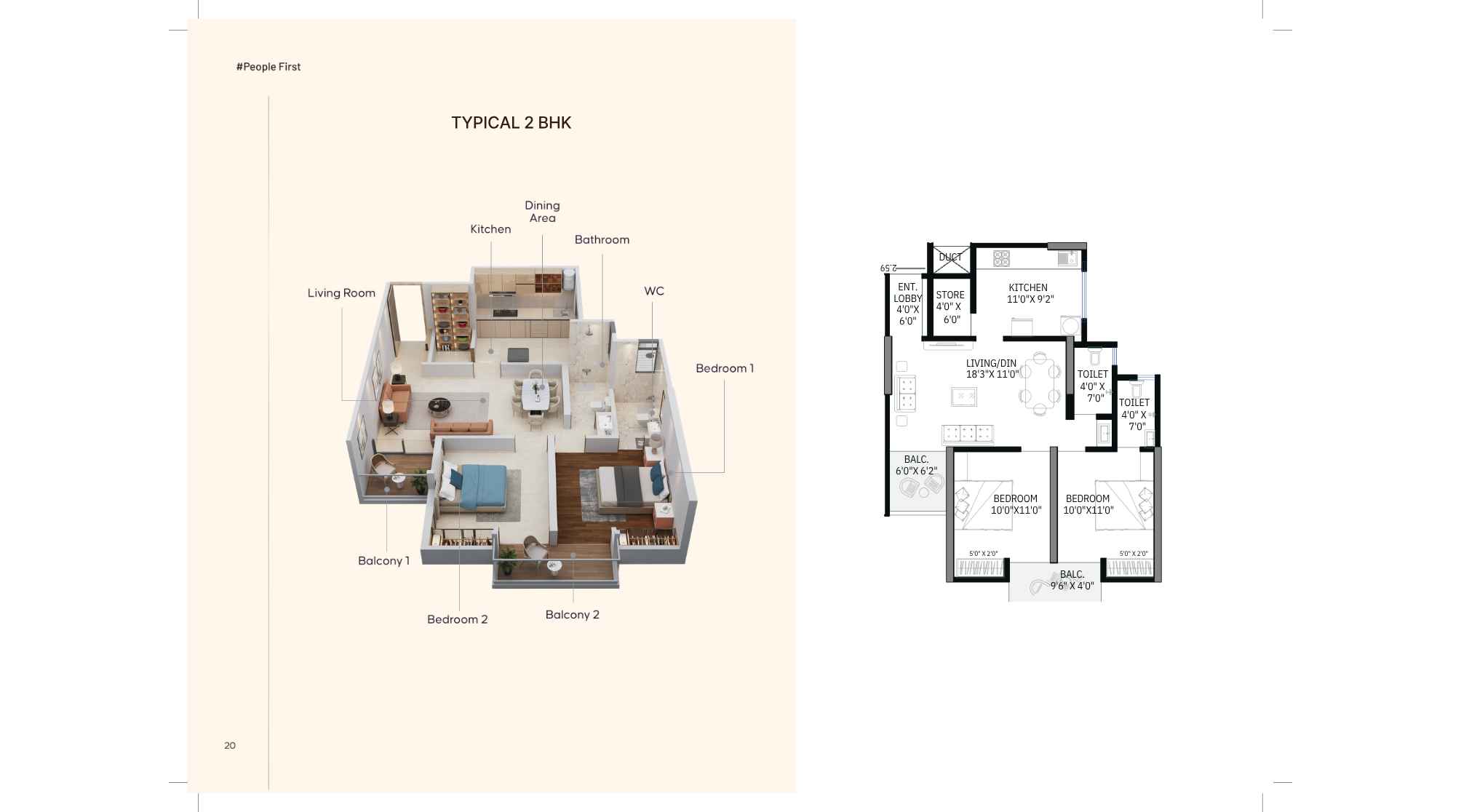 Topaz-Towers-Typical-Floor-Plan-2-Bhk